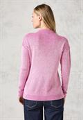 Pullover mit Turtleneck jewel pink
