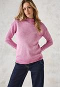 Pullover mit Turtleneck jewel pink