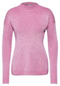 Pullover mit Turtleneck jewel pink