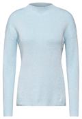 Pullover mit Turtleneck turquoise