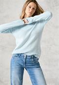 Pullover mit Turtleneck turquoise