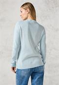 Pullover mit Turtleneck turquoise