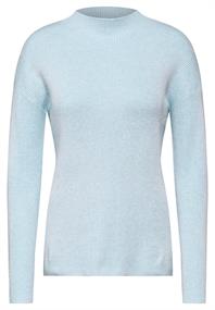 Pullover mit Turtleneck turquoise