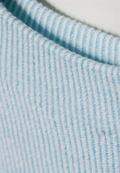 Pullover mit Turtleneck turquoise