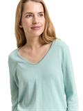 Pullover mit V-Ausschnitt blue haze