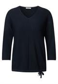 Pullover mit V-Ausschnitt deep blue