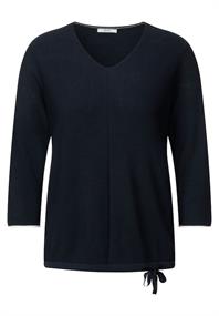 Pullover mit V-Ausschnitt deep blue