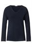 Pullover mit V-Ausschnitt deep blue