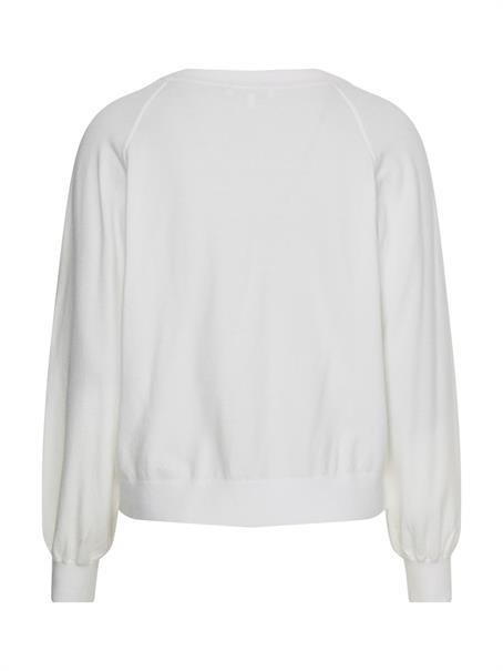 Pullover mit V-Ausschnitt ecru