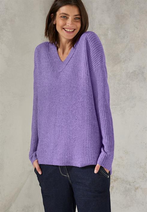pullover-mit-v-ausschnitt-gentle-lilac-melange