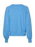 Pullover mit V-Ausschnitt hydrangea blue