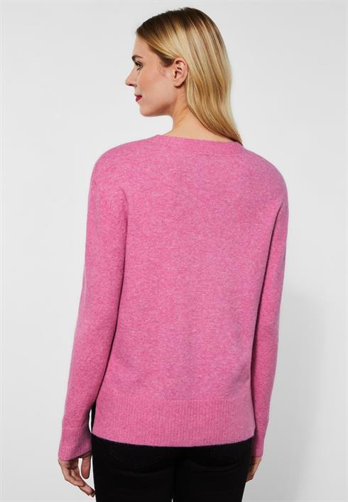 pullover-mit-v-ausschnitt-pink-crush-melange