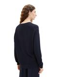 Pullover mit V-Ausschnitt sky captain blue