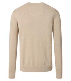 Pullover mit V-Ausschnitt uni 004430 beige