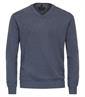 Pullover mit V-Ausschnitt uni 004430 blau1
