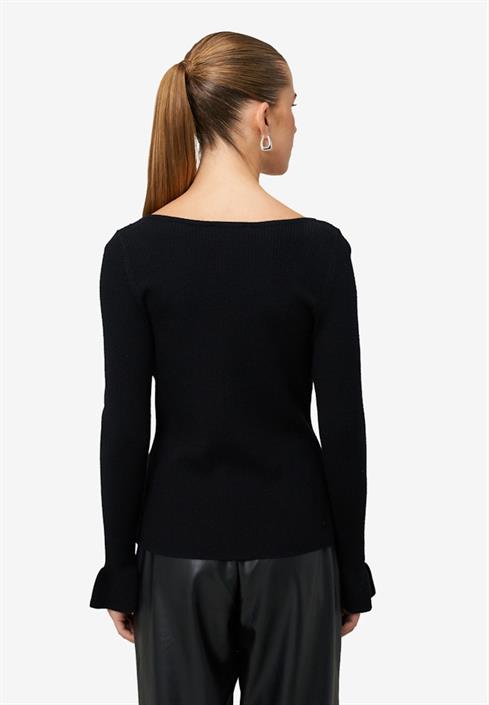 pullover-mit-volants-am-ärmel-black-beauty