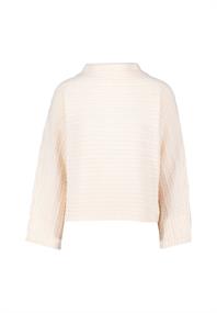 Pullover mit Zopfmuster eggnog