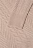 Pullover mit Zopfmuster sandalwood beige melange