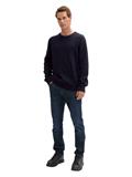 Pullover mit Zopfmuster sky captain blue