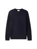 Pullover mit Zopfmuster sky captain blue