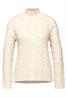 Pullover mit Zopfmuster soft beige