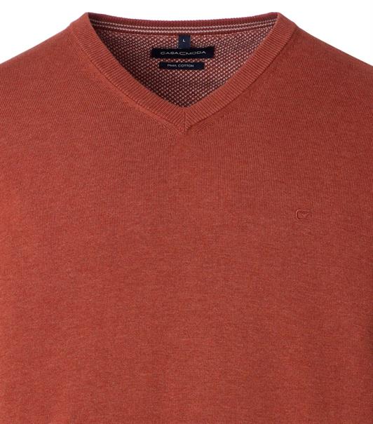 Pullover orange