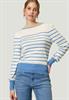 Pullover patch creamblue