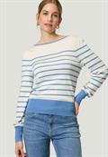Pullover patch creamblue