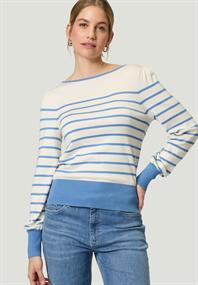 Pullover patch creamblue