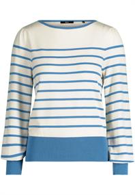 Pullover patch creamblue