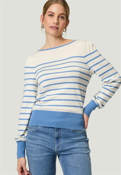 Pullover patch creamblue