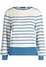Pullover patch creamblue