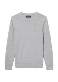 Pullover regular silver gray melange