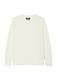 Pullover regular white cotton