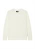 Pullover regular white cotton