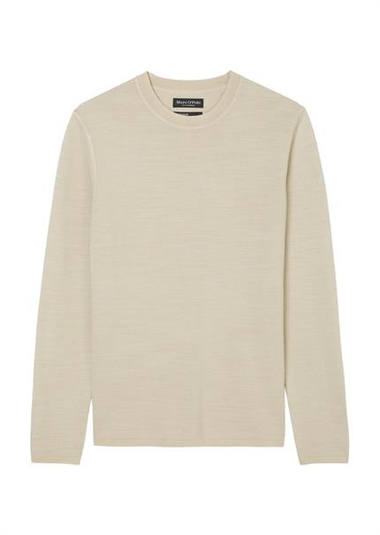 Pullover relaxed gray silk
