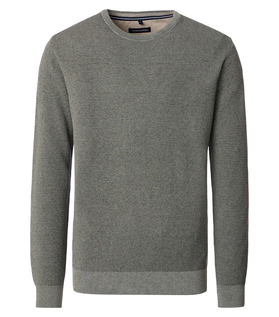 CASAMODA Strickpullover "CASAMODA Pullover uni" günstig online kaufen