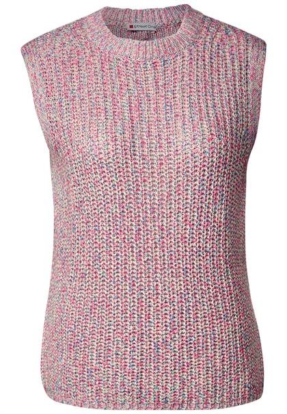 Pullunder in Multicolor neon rose