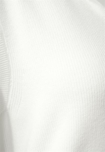Pullunder mit Kapuze off white