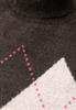 Pullunder mit Kragen und Argyle-Muster truffle brown