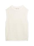 Pullunder mit Lochmuster whisper white