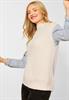 Pullunder mit Rollkragen cosy white