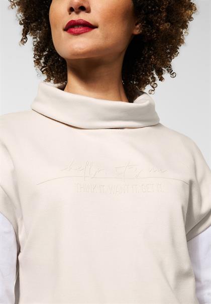 Pullunder mit Rollkragen dream white