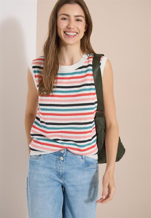 pullunder-mit-rundhals-und-streifen-raw-sand-beige