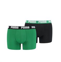 Puma Basic Boxer 2er Pack 521015001 grün-schwarz