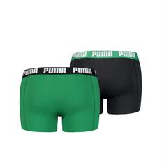 Puma Basic Boxer 2er Pack 521015001 grün-schwarz