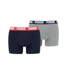 Puma Basic Boxer 2er Pack 521015001 schwarz-grau