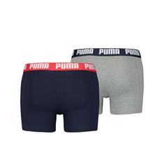 Puma Basic Boxer 2er Pack 521015001 schwarz-grau