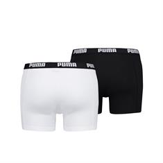 Puma Basic Boxer 2er Pack 521015001 weiß - schwarz