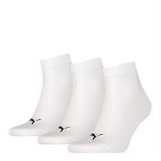 Puma Socken Quarter 3er Pack weiß